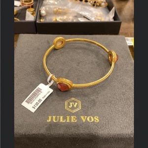 Julie Vos gold bangle bracelet. NWT